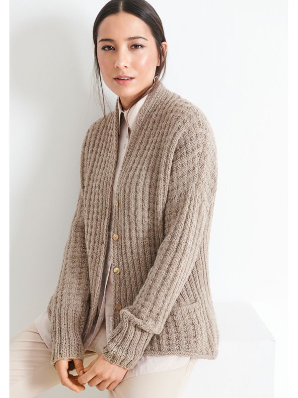 Lana Grossa JACKE Cool Wool Alpaca