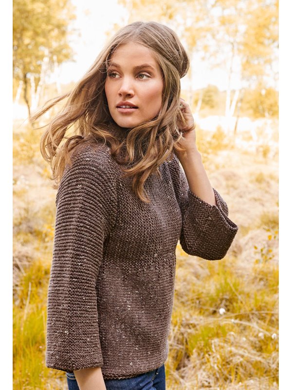 Lana Grossa PULLOVER Slow Wool Canapa