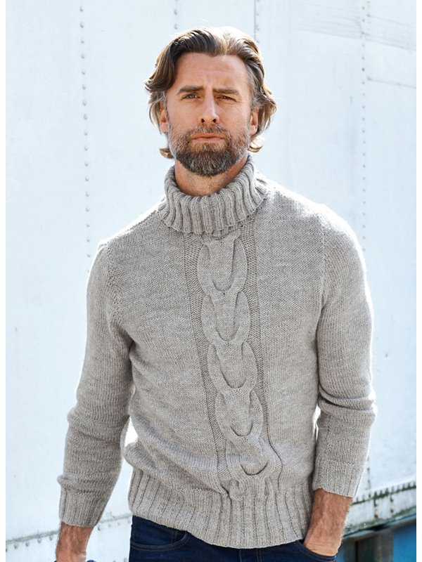 Lana Grossa PULLOVER Cool Wool Cashmere