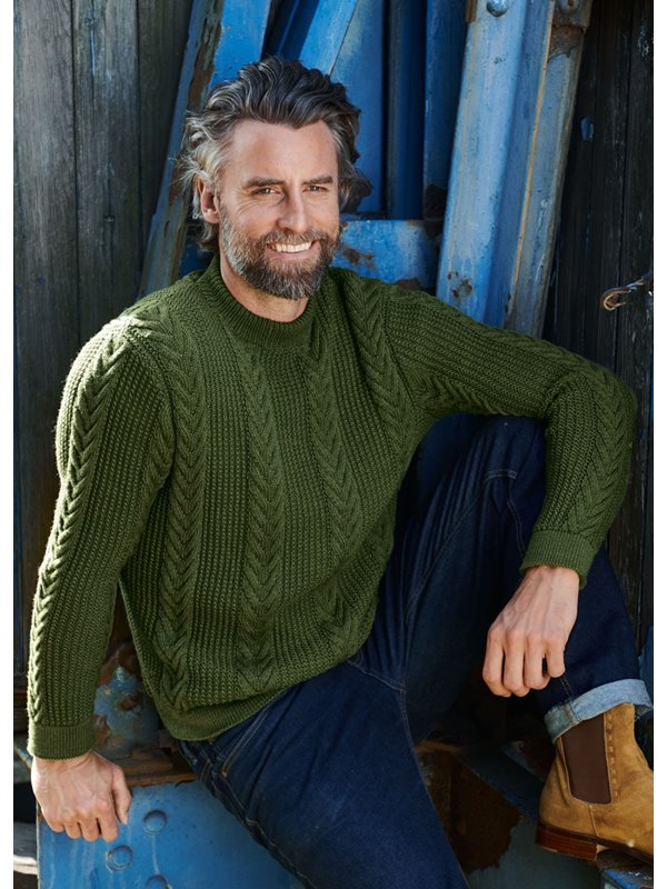 Lana Grossa PULLOVER COOL WOOL Melange (GOTS)