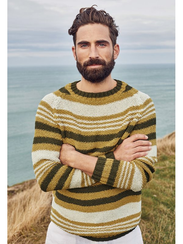 Lana Grossa PULLOVER Solo Lino Melange
