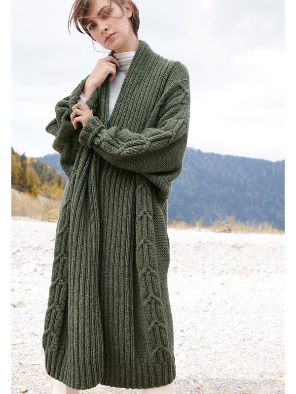 Lana Grossa MANTEL Landlust Merino 120/Landlust Merino 180