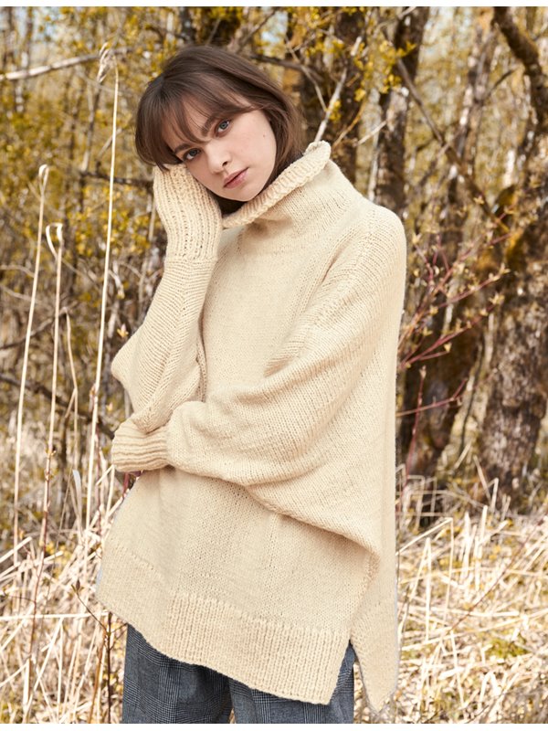 Lana Grossa PONCHO-PULLI Alta Moda Alpaca