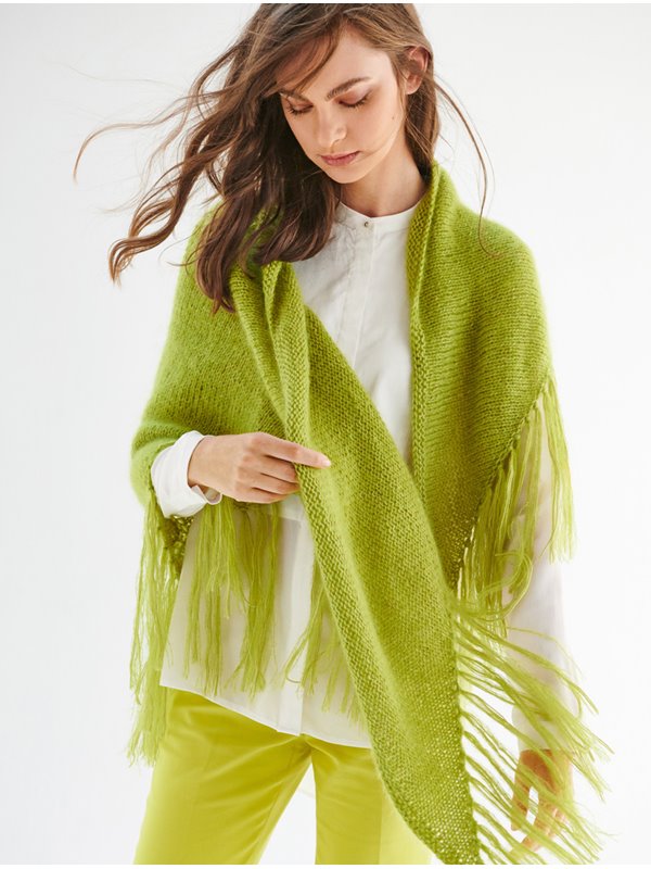 Lana Grossa DREIECKSTUCH Lace Seta/Silkhair
