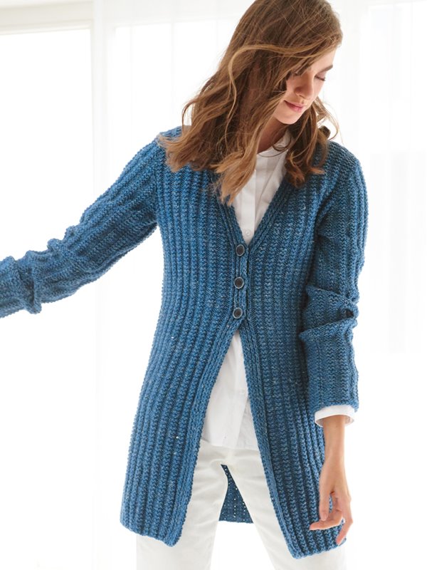 Lana Grossa JACKE Slow Wool Canapa