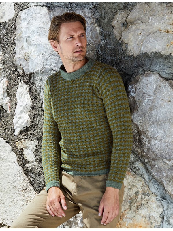 Lana Grossa PULLOVER Alpaca Peru 200/Cashmere 16 Fine