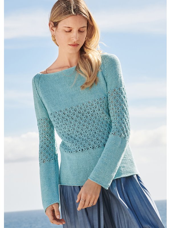 Lana Grossa PULLOVER Landlust Sommerseide