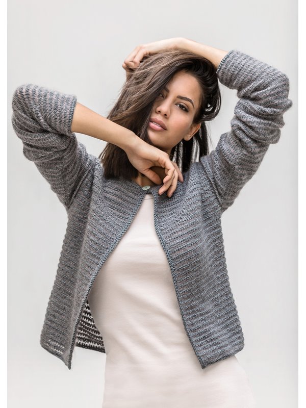 Lana Grossa JÄCKCHEN COOL WOOL Melange (GOTS) & Silkhair Lusso