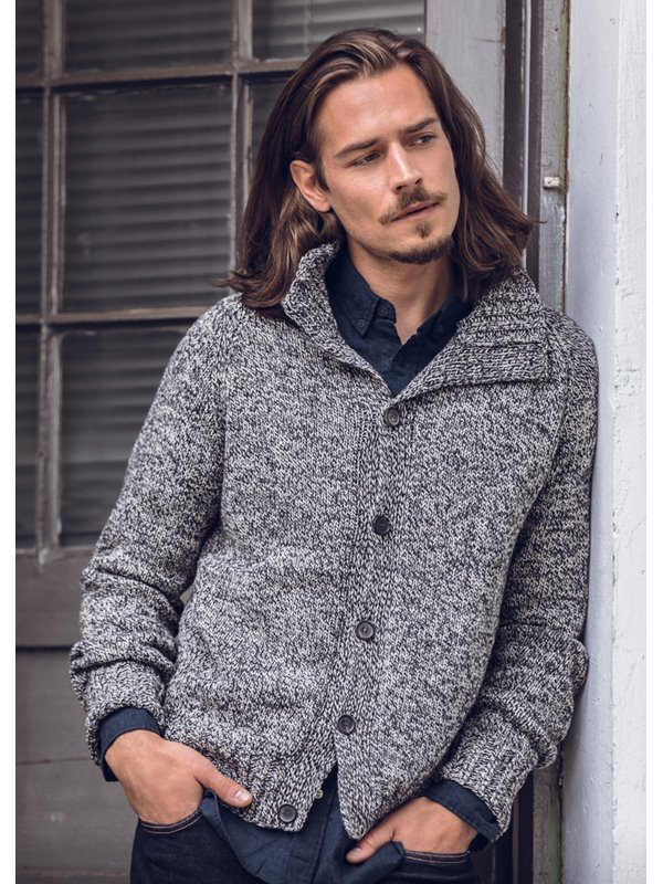 Lana Grossa CARDIGAN Mary's Tweed