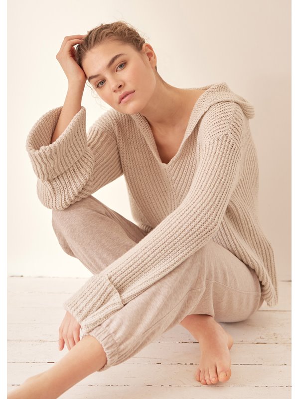 Lana Grossa HOODIE Alta Moda Cotolana