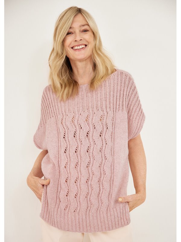 Lana Grossa PULLOVER Linarte
