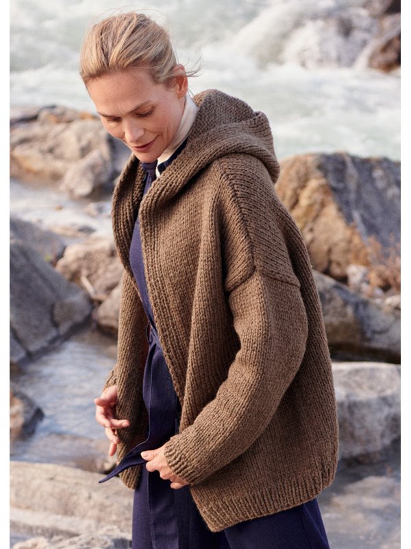 Lana Grossa KAPUZENJACKE Alta Moda Alpaca