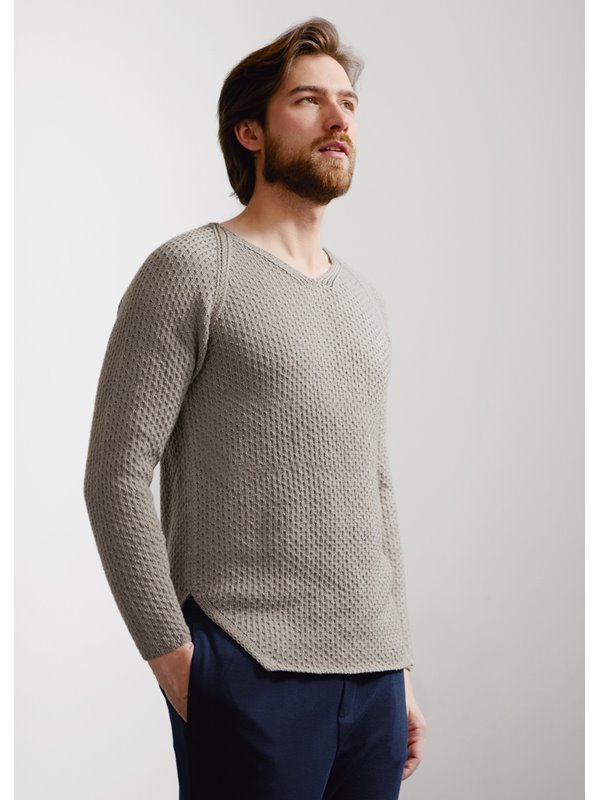 Lana Grossa STRICK-SHIRT Cool Wool Cashmere