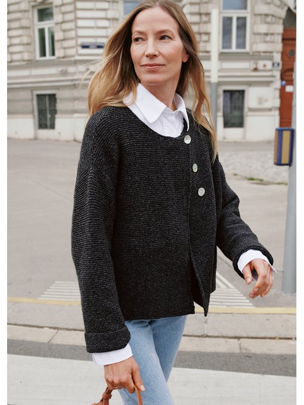 Lana Grossa CARDIGAN Cashmere 16 Fine