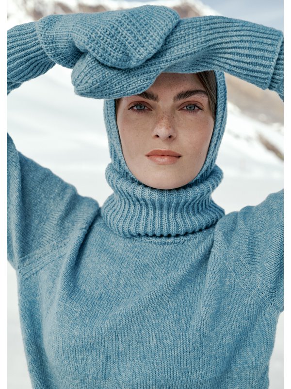 Lana Grossa Mütze Cashmere 16 Fine