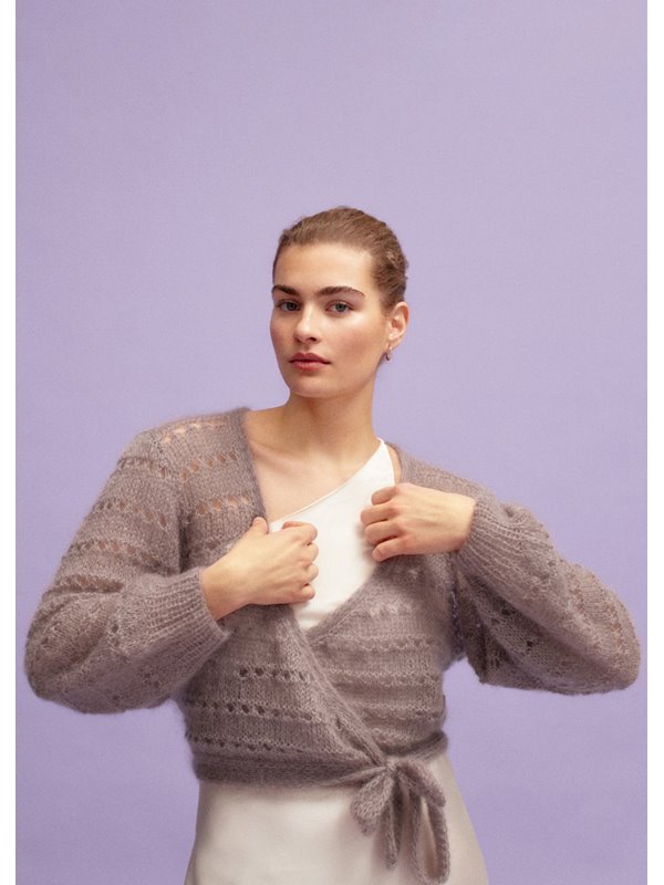 Lana Grossa WICKELJACKE Silkhair