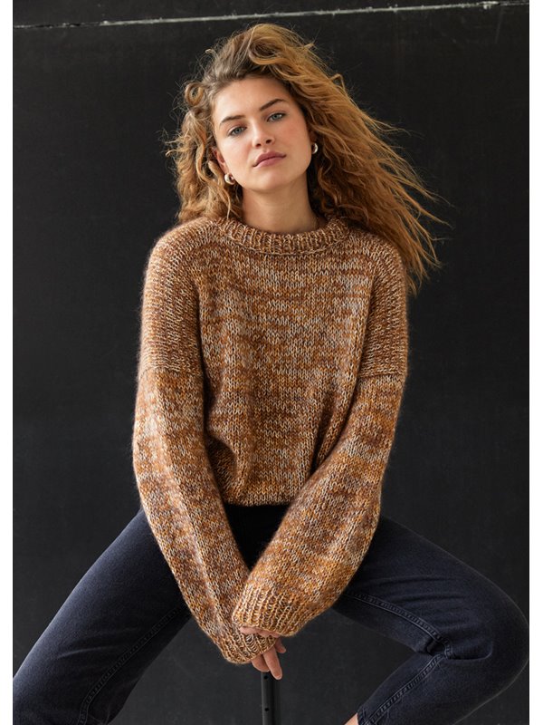 Lana Grossa PULLOVER Ecopuno & Silkhair