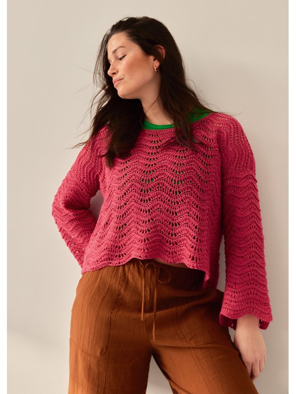 Lana Grossa PULLOVER Linissimo