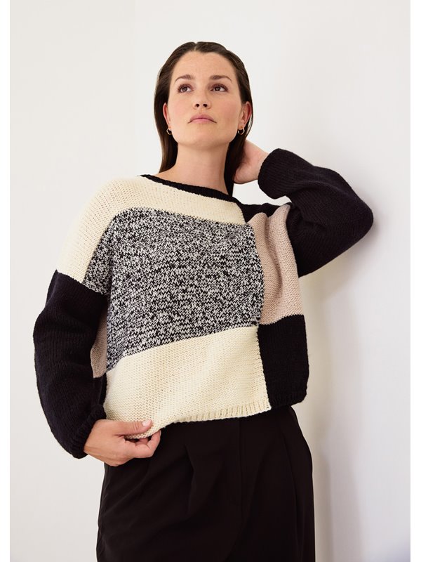 Lana Grossa PULLOVER Cool Wool & Ecopuno