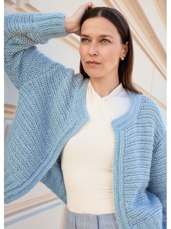 Lana Grossa JACKE Cool Wool & Alta Moda Cashmere 16 & Silkhair