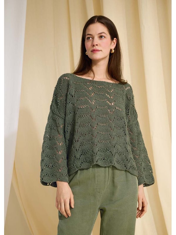 Lana Grossa PULLOVER Linissimo