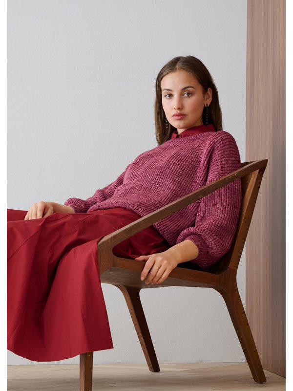 Lana Grossa PULLOVER Brigitte Silkdream