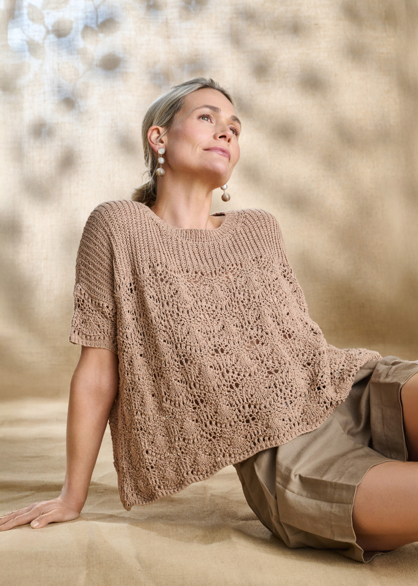 SHIRT Landlust Sommerseide von Lana Grossa