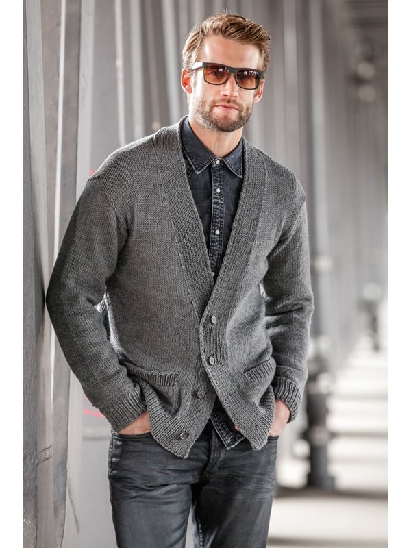 Lana Grossa CARDIGAN Cool Wool Big