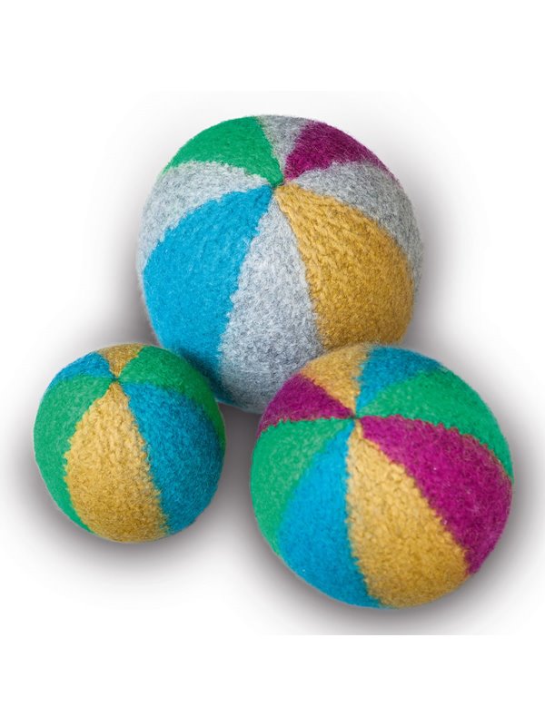 Lana Grossa 3 GEFILZTE STRICKBÄLLE Feltro