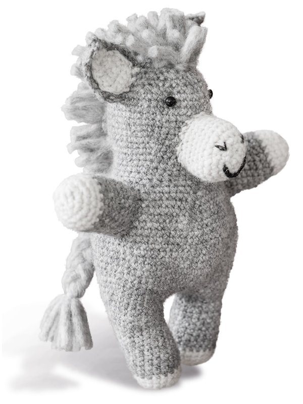Lana Grossa GEHÄKELTER ESEL Alta Moda Alpaca/Soffilo
