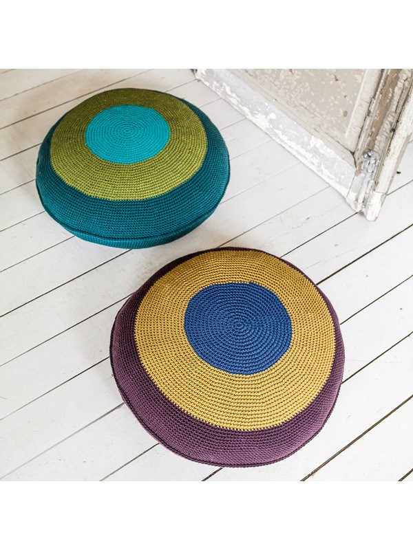 Lana Grossa RUNDER POUF Bingo/Bingo Melange