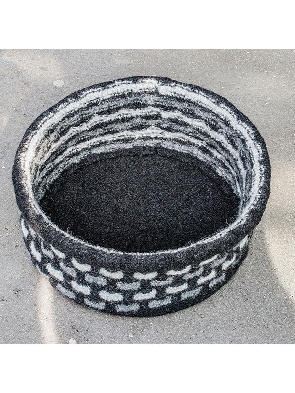 Lana Grossa SCHALE MIT HEBEMASCHEN Feltro