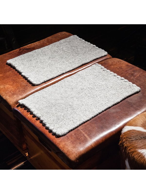 Lana Grossa TISCHSET MIT NOPPENRÄNDERN Feltro