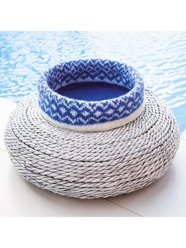 Lana Grossa SCHALE MIT JACQUARDMUSTER Feltro