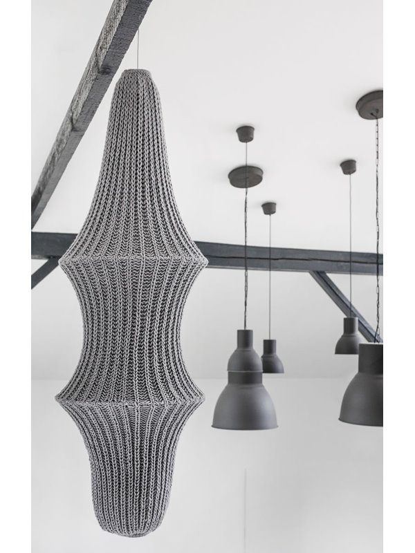 Lana Grossa LAMPENSCHIRM IM HALBPATENTMUSTER Mille II