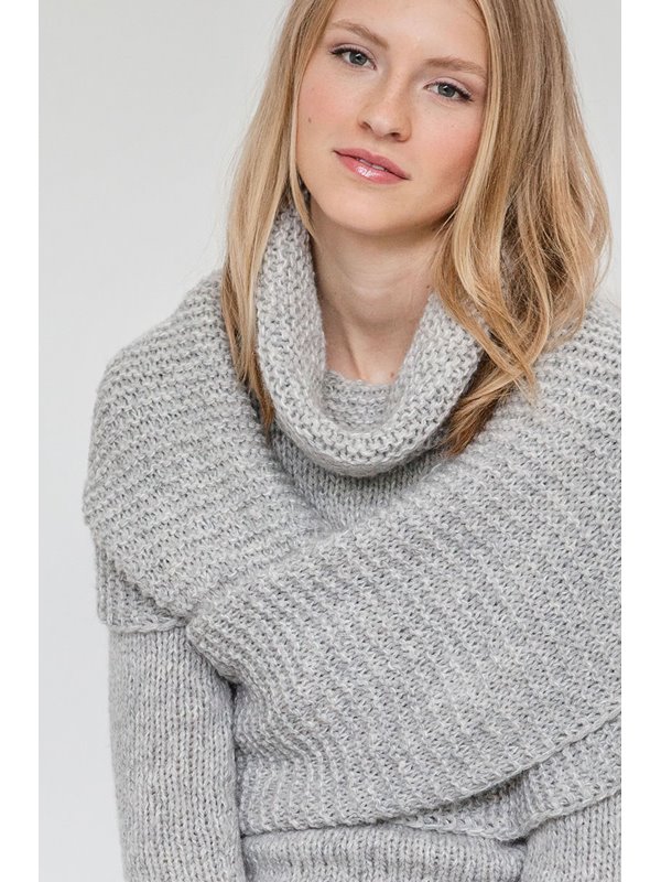 Lana Grossa XL-LOOP KRAUS RECHTS Garzato Nuovo/Alta Moda Superbaby Fine