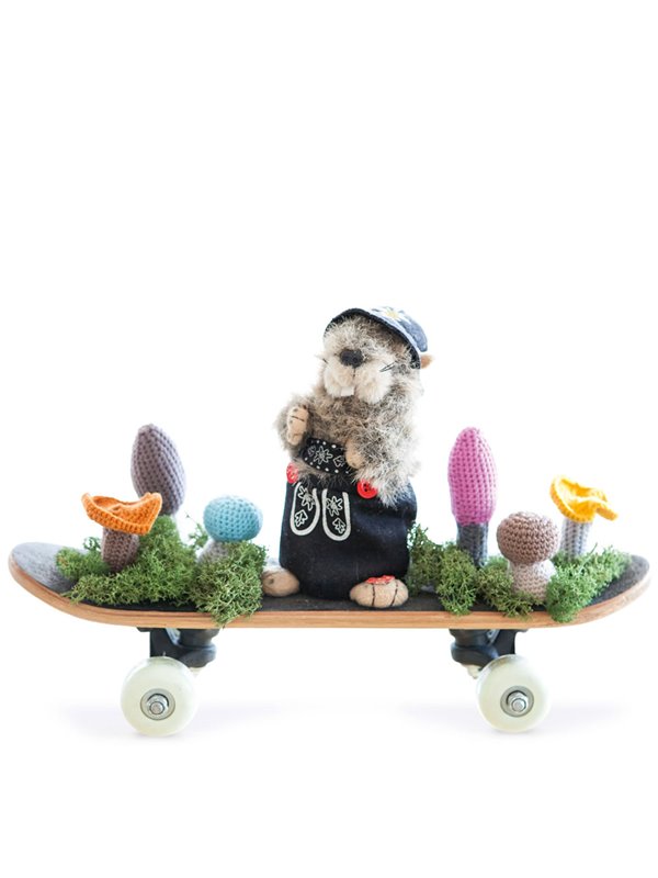 Lana Grossa PILZE IN FESTEN MASCHEN GEHÄKELT Cool Wool