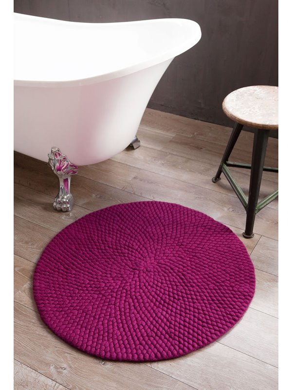 Lana Grossa GEFILZTER HÄKELTEPPICH IM NOPPENMUSTER Feltro