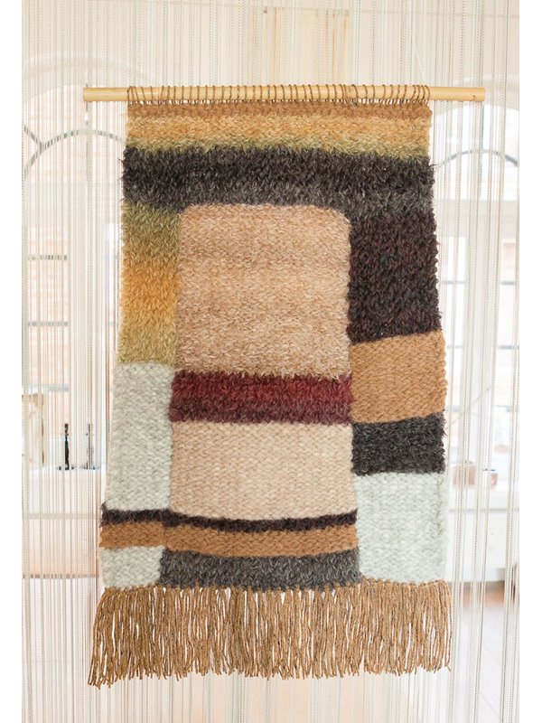 Lana Grossa WANDTEPPICH IM MATERIAL- UND MUSTERMIX Colupo/Cloud/Ascot