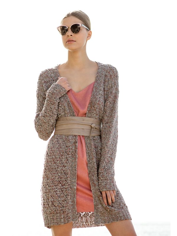 Lana Grossa LONGJACKE IM AJOURMUSTER Coco
