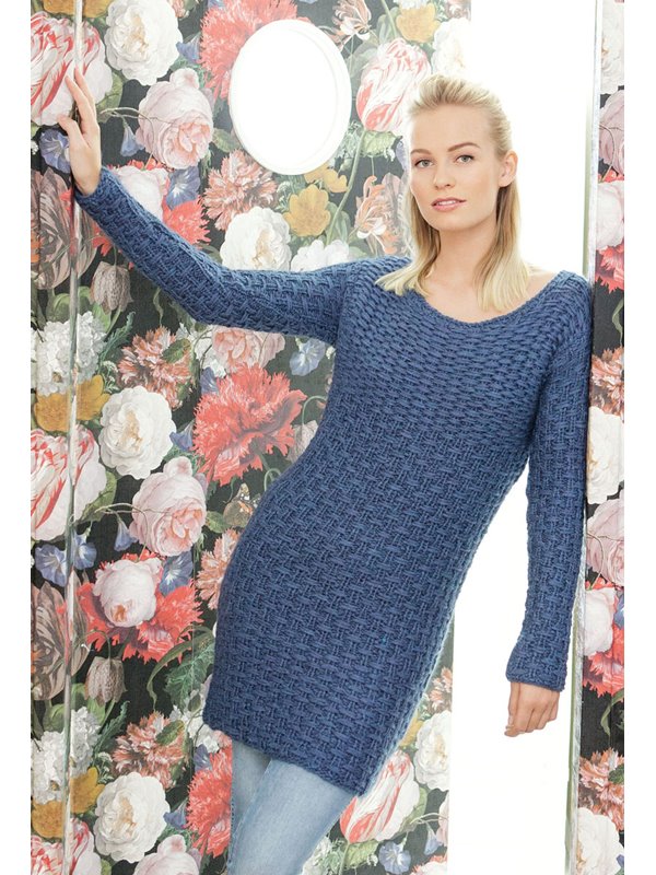 Lana Grossa PULLI IM FLECHT- UND WEBMUSTER Colmo