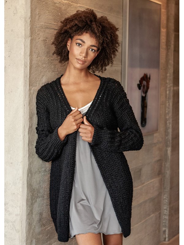 Lana Grossa CARDIGAN IM STRUKTURMUSTER Fatto