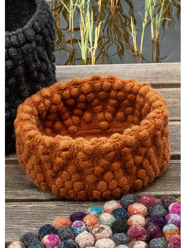 Lana Grossa KORB MIT NOPPENMUSTER Feltro