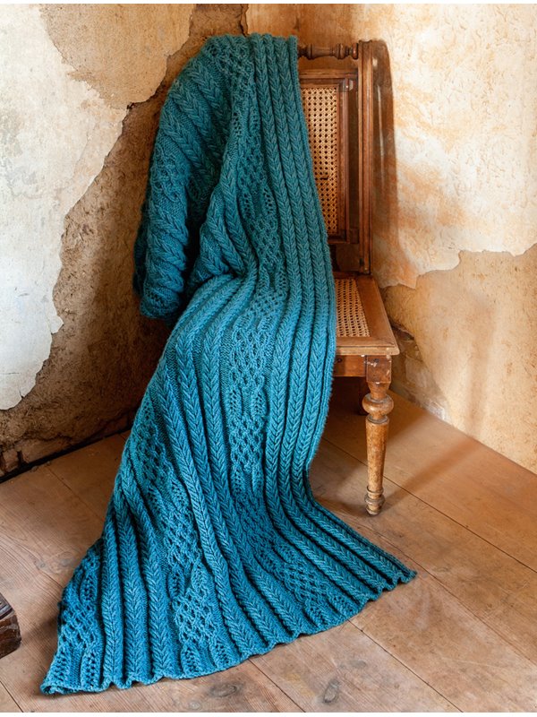 Lana Grossa PLAID IM ARANMUSTER Alta Moda Cashmere 16