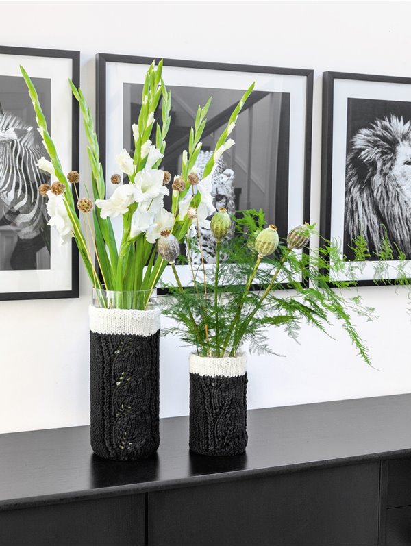 Lana Grossa VASENHUSSEN MIT BLATTMUSTER Mille II