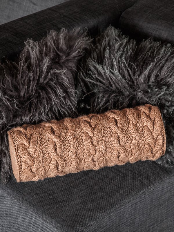 Lana Grossa BEZUG FÜR NACKENROLLE IM ARANMUSTER Lala Berlin Lovely Cotton