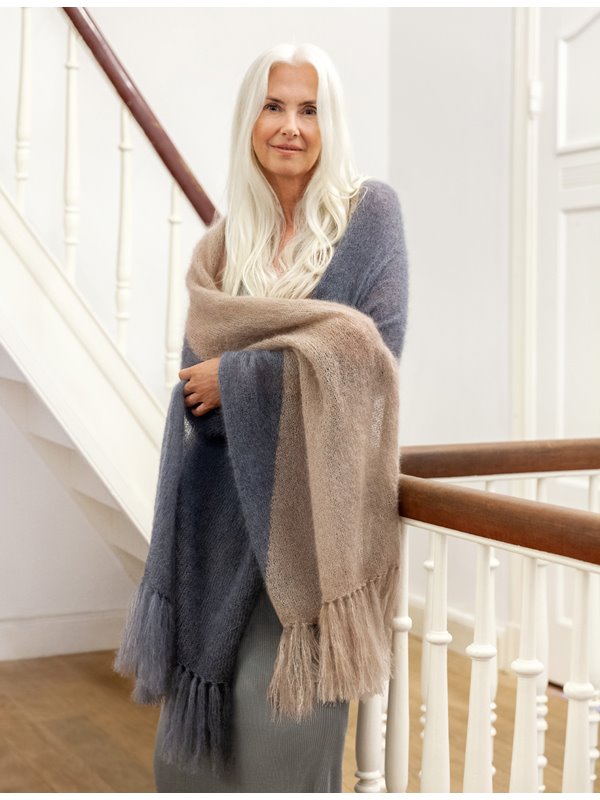 Lana Grossa TUCH GLATT RECHTS IN FARBFLÄCHEN Silkhair