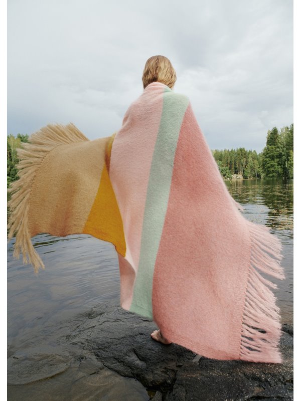 Lana Grossa COLOR-BLOCK-DECKE Brigitte No. 3