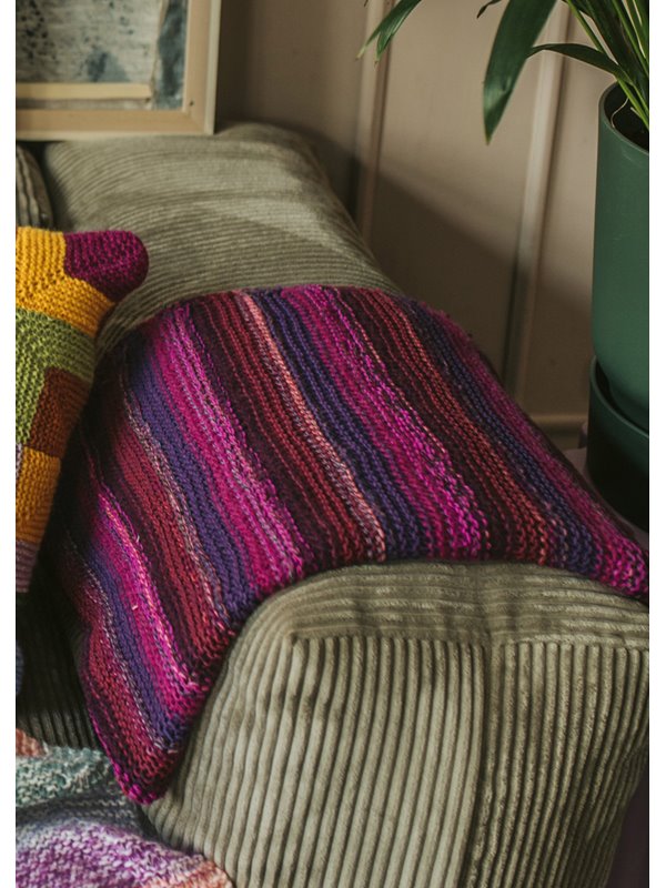 Lana Grossa DECKE Brigitte No. 2, Cool Wool Big, Colorissimo & Bingo Mélange