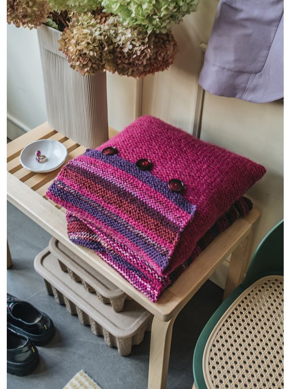 Lana Grossa KISSEN Brigitte No. 2, Cool Wool Big, Colorissimo & Bingo Mélange